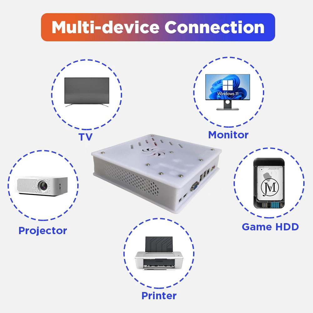2026年新型X8レトロゲーム機500GB |   70,0 - Retro Gaming Kiosk のレビューと価格