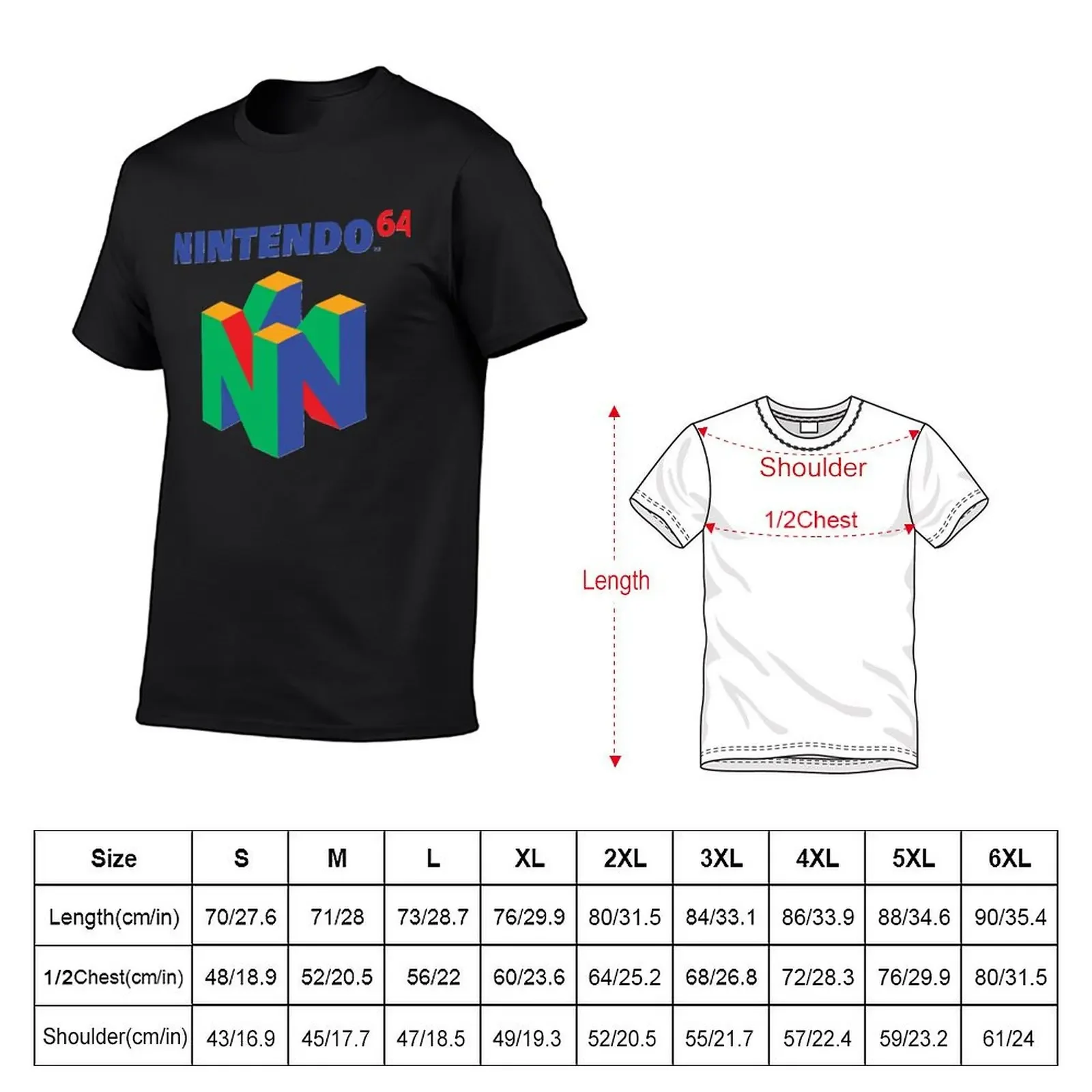 Nintendos 64 Tシャツ美的服グラフィック tシャ - Retro Gaming T Shirt のレビューと価格