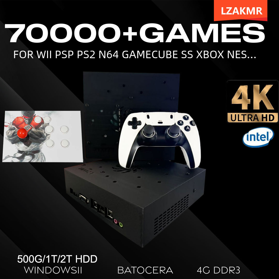 レトロゲームコンソール 70000+ゲーム 2TB T8搭載 - Retro Gaming N64 のレビューと価格